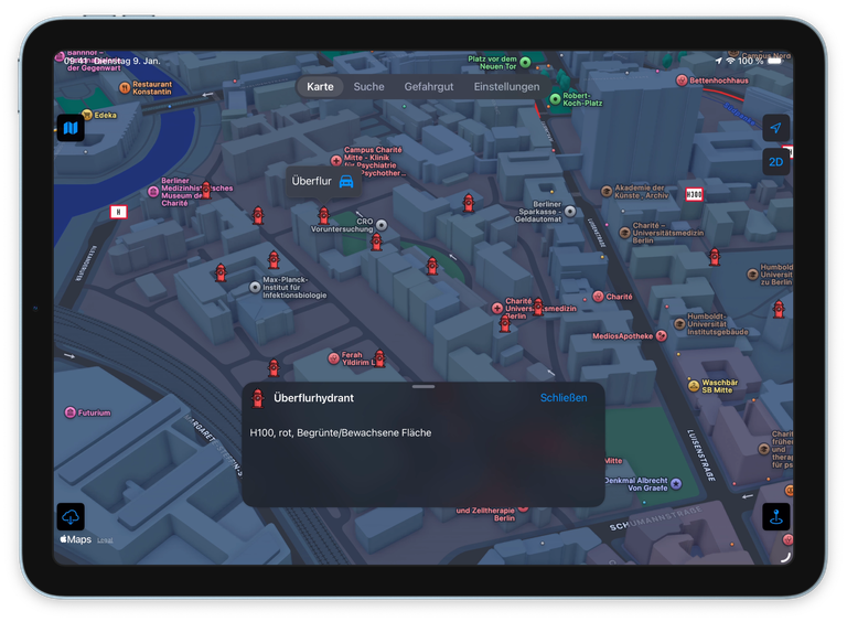 Kompatibel mit iPad / Dark Mode