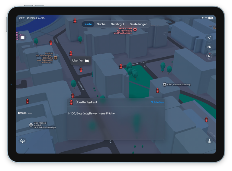 Kompatibel mit iPad / Dark Mode